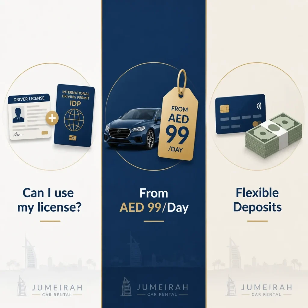 Complete Car Rental Documents Guide for Jumeirah