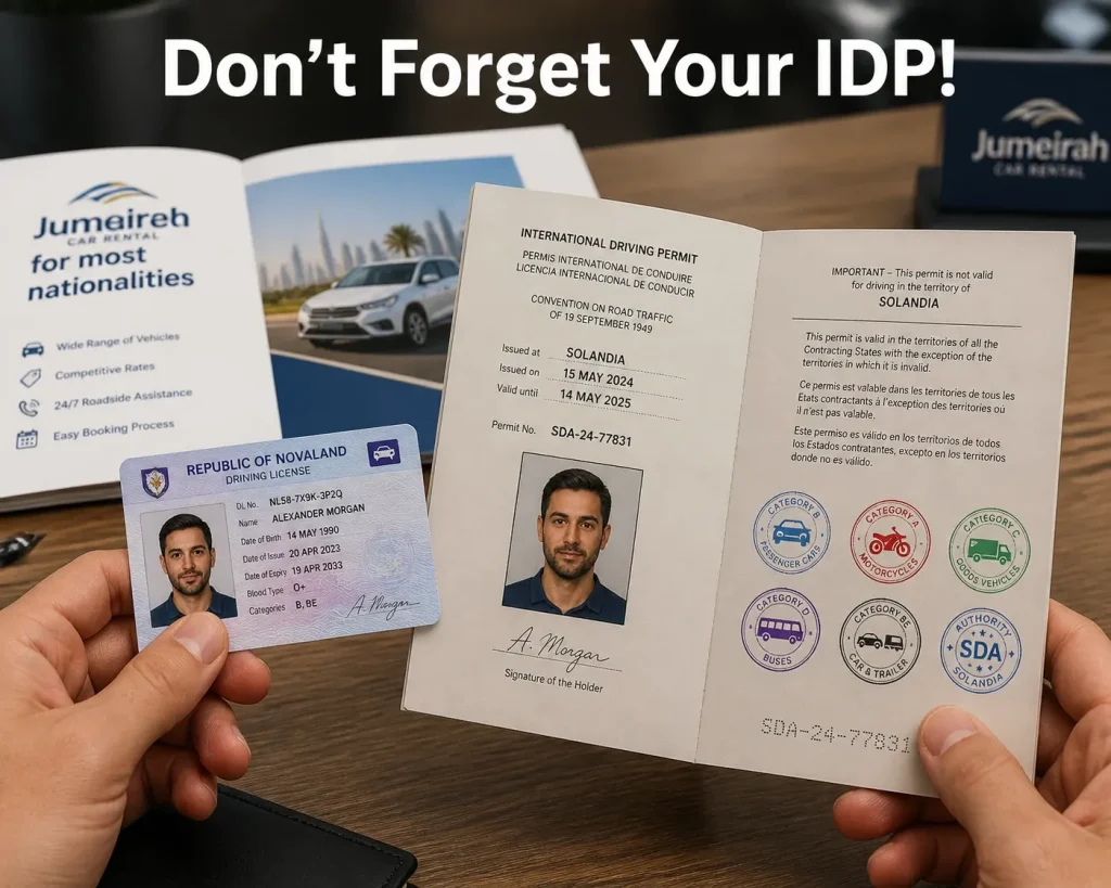 Complete Car Rental Documents Guide for Jumeirah