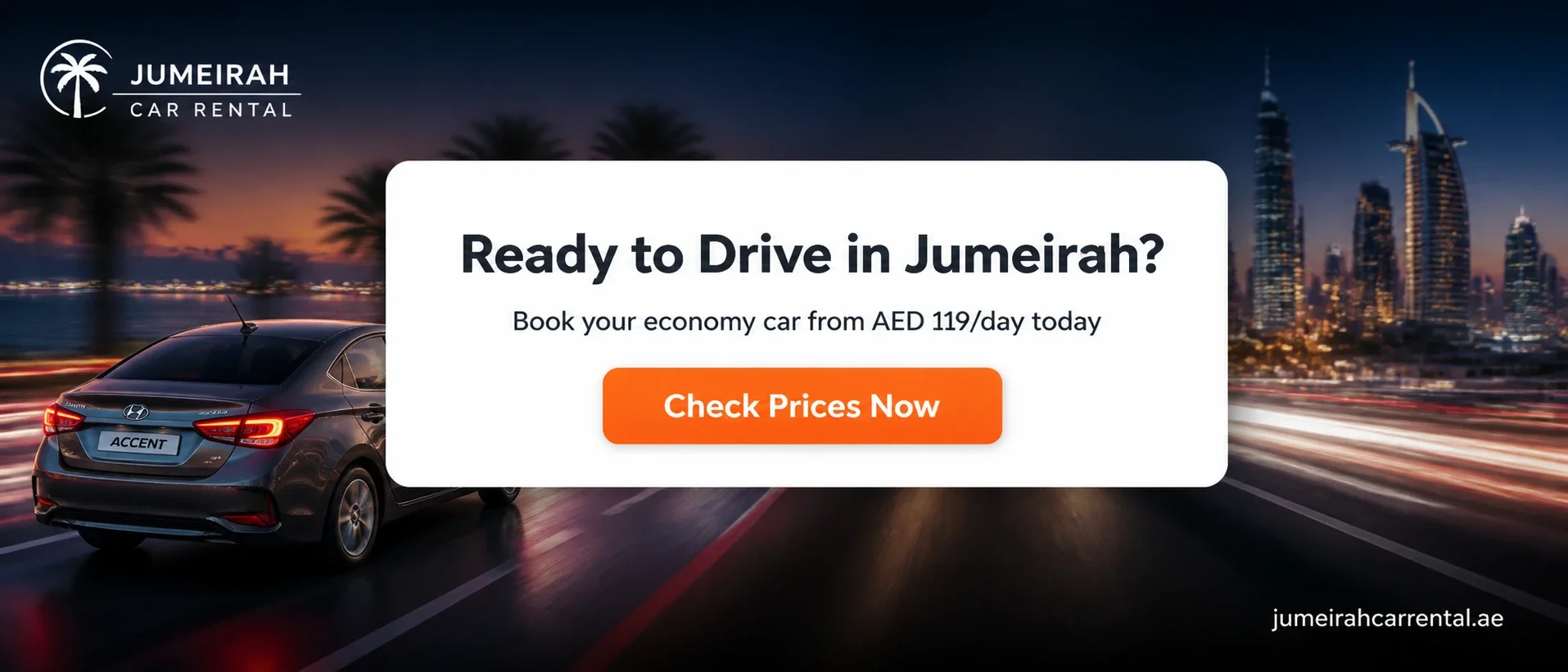 Cheap Car Rental in Jumeirah Dubai
