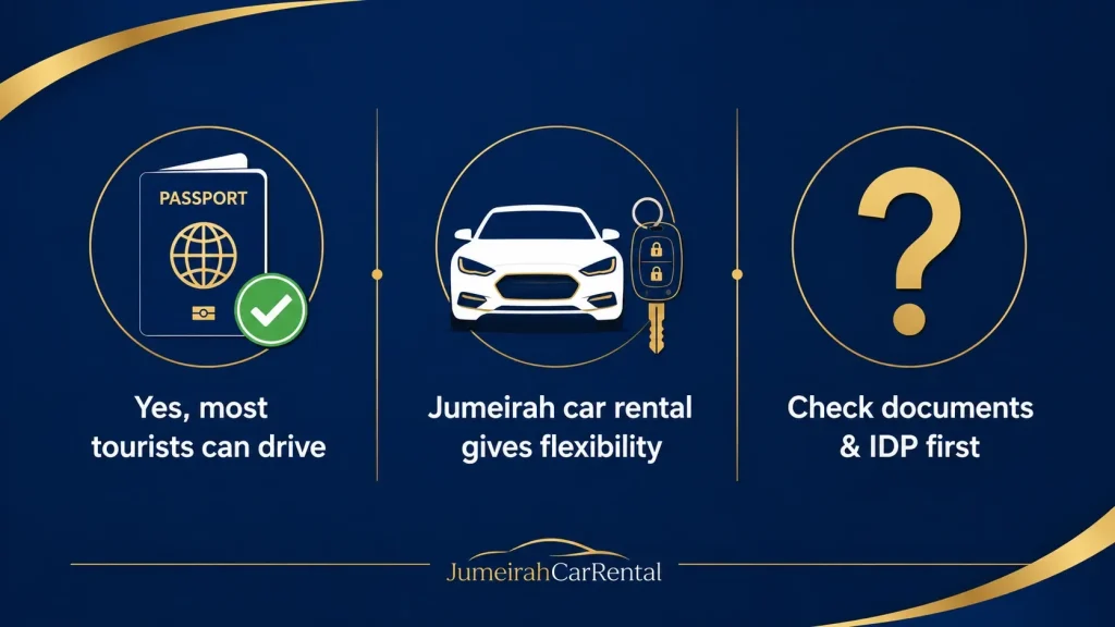 Drive in Jumeirah Dubai