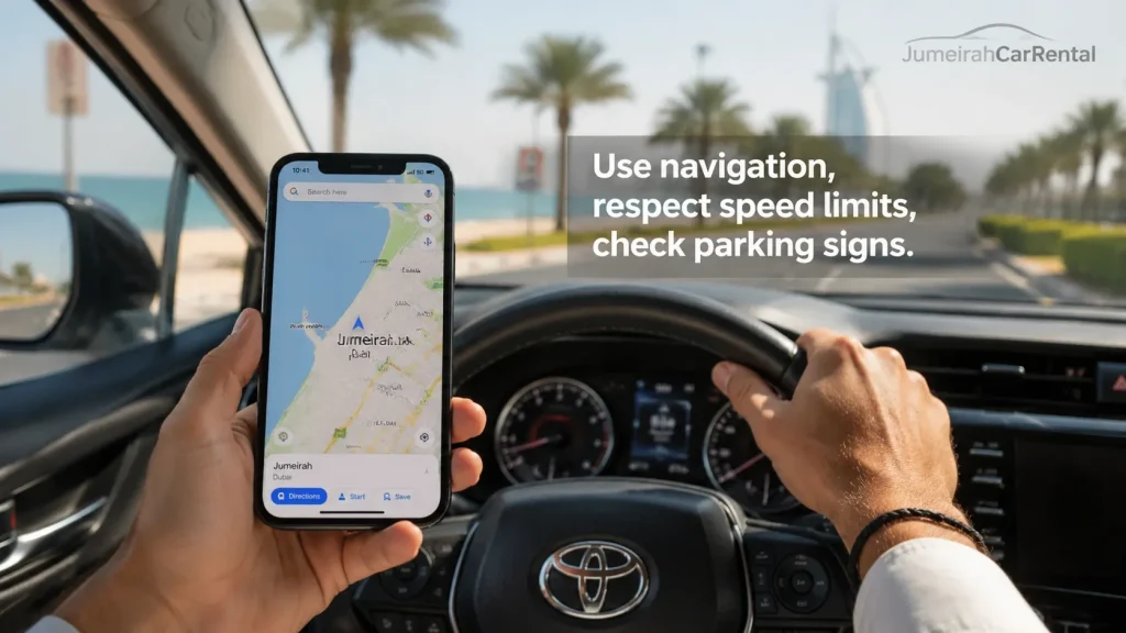 Drive in Jumeirah Dubai