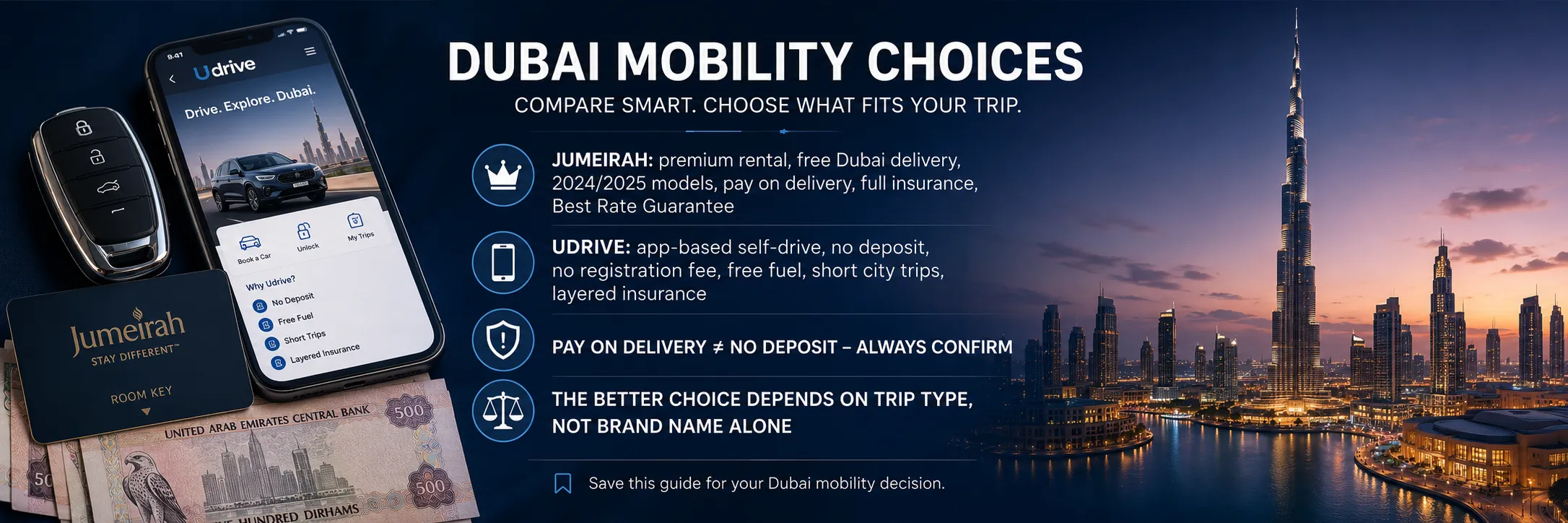Jumeirah vs Udrive