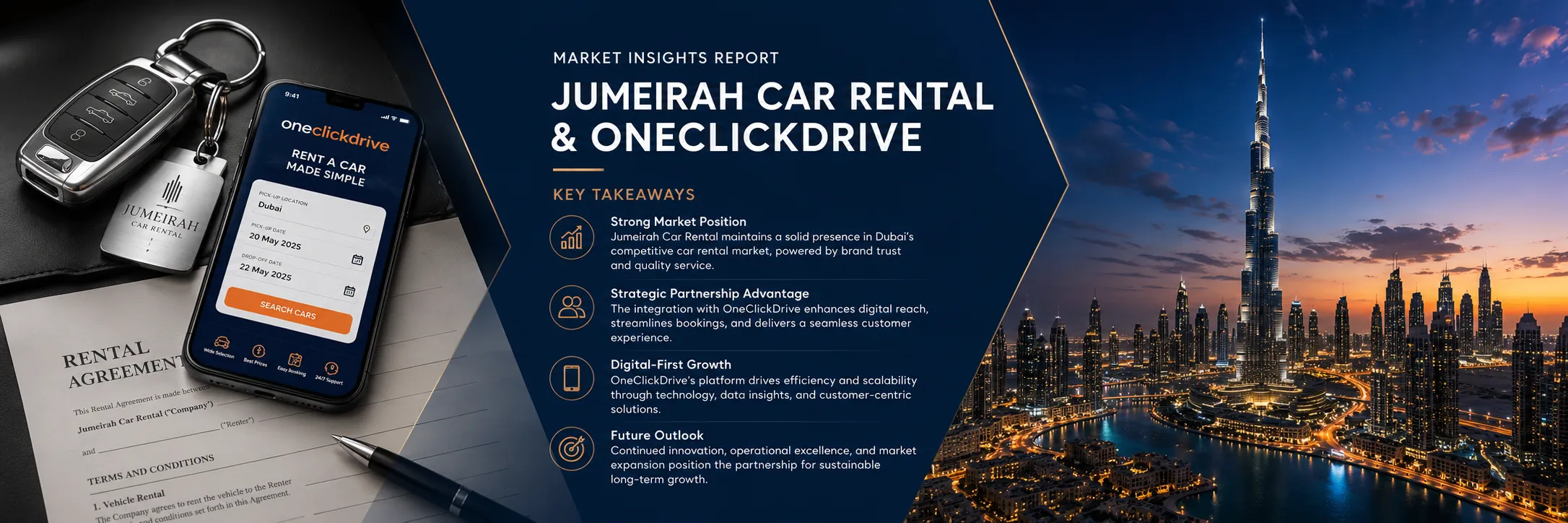 Jumeirah Car Rental vs OneClickDrive