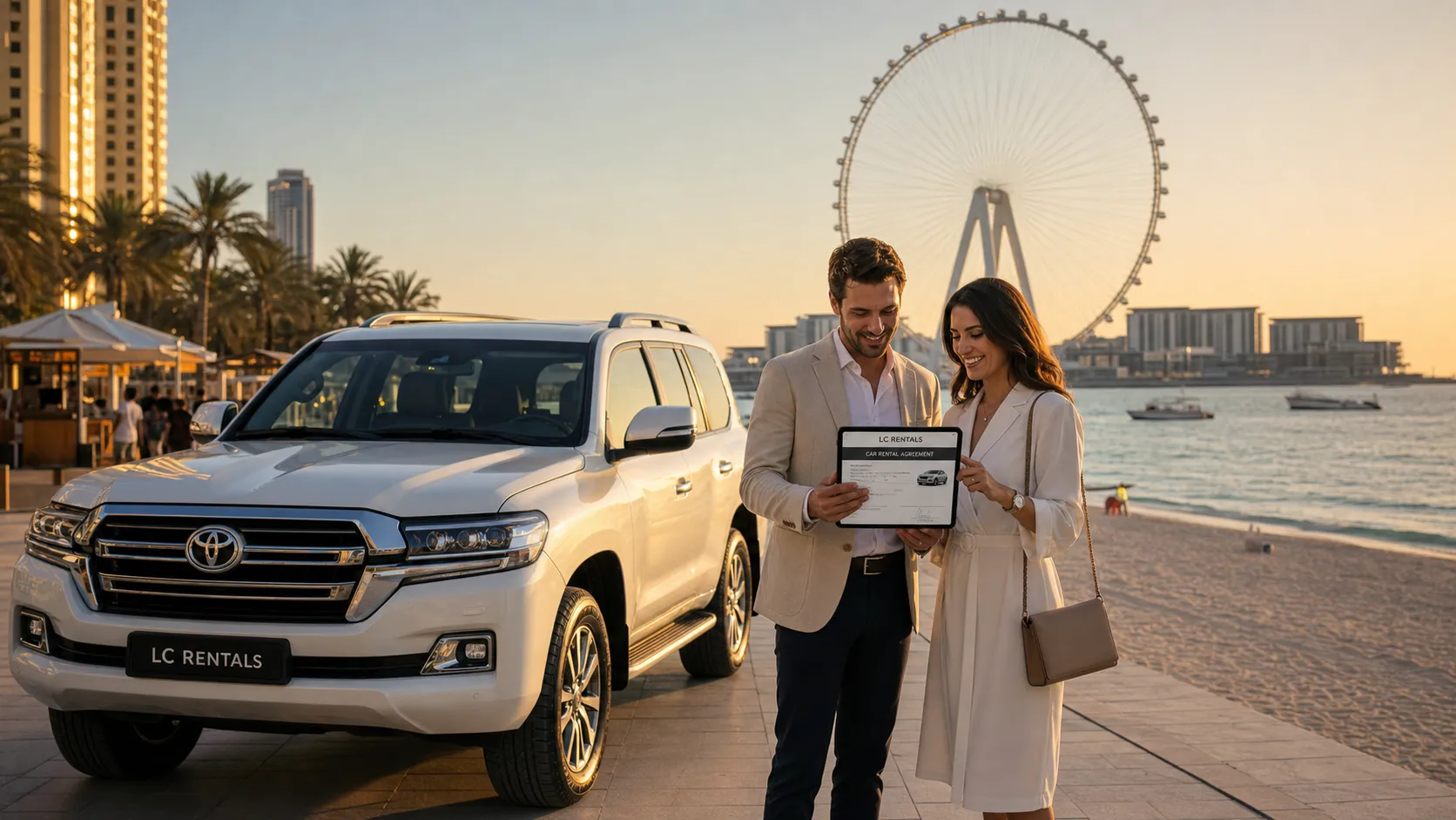 JBR rent a car