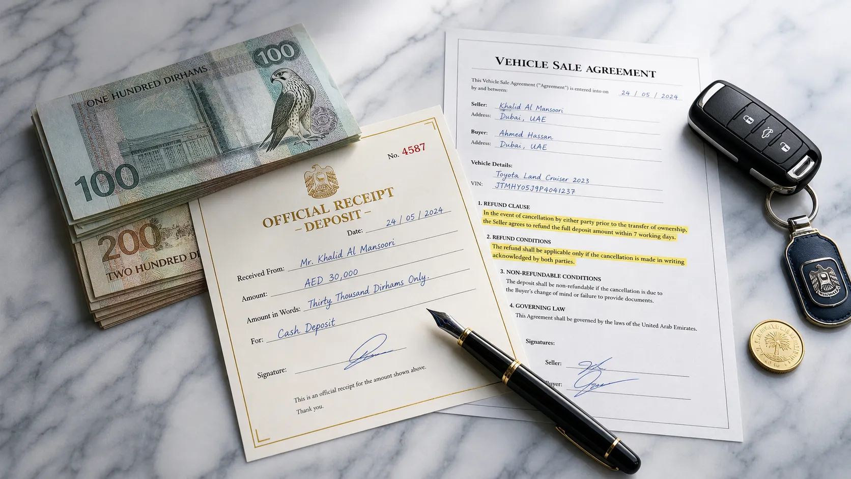 Rent a Car in Jumeirah Without Credit Card