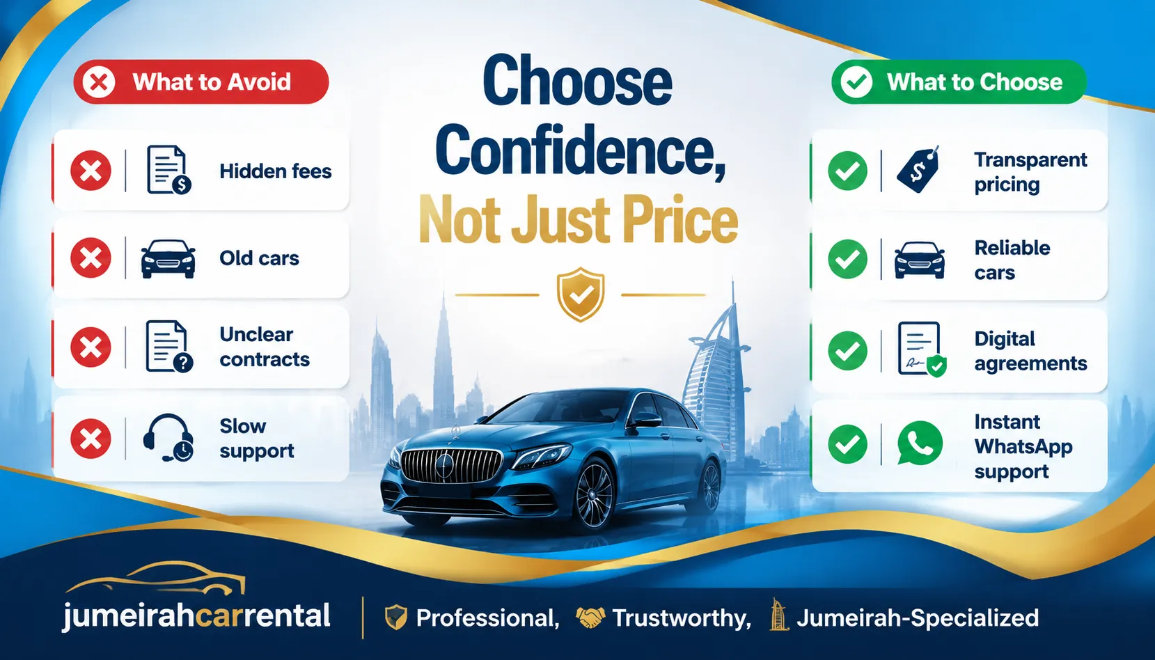 Best Car Rental in Jumeirah