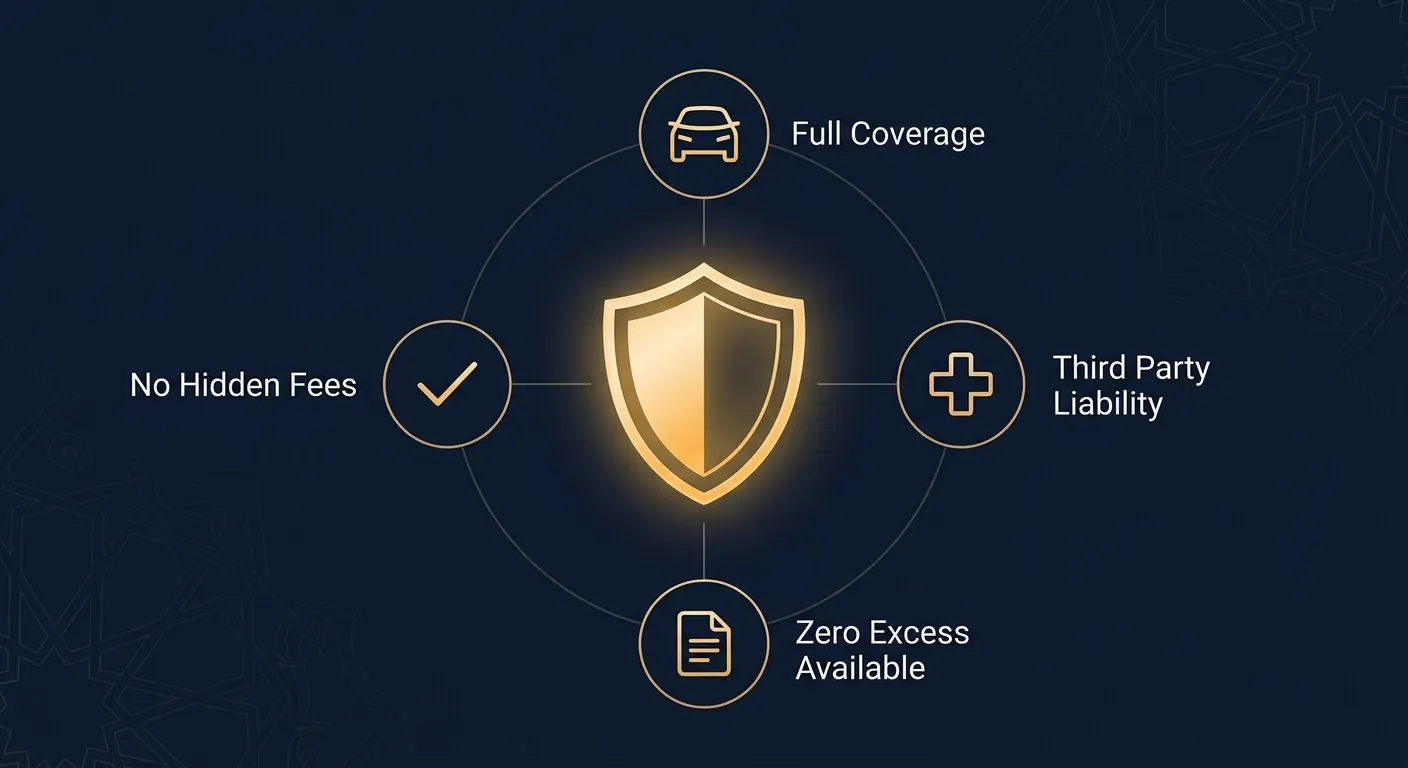rental car insurance in Jumeirah Dubai
