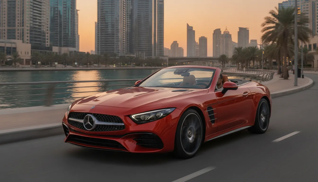 Luxury car rental in Jumeirah Dubai — fleet gallery photo 1