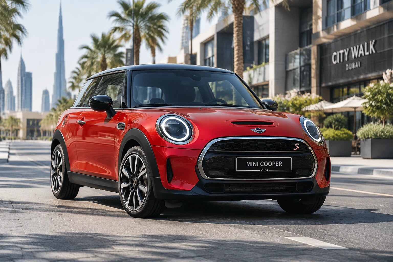 Rent MINI Cooper 2024 Hatchback in Jumeirah Dubai