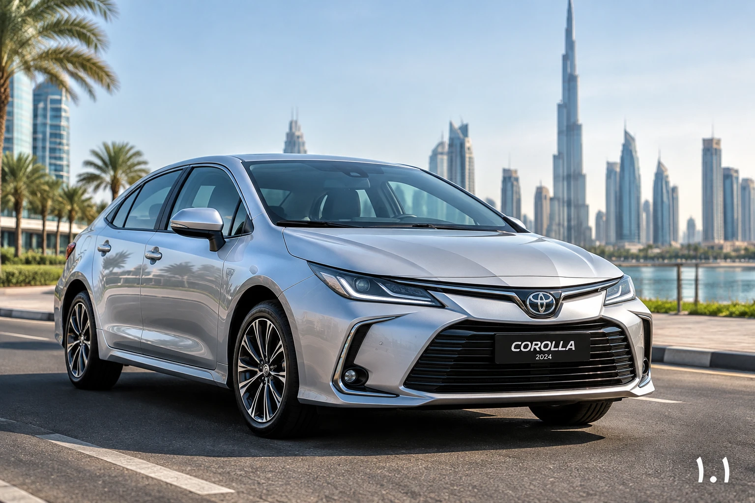 Rent Toyota Corolla 2024 Sedan in Jumeirah Dubai