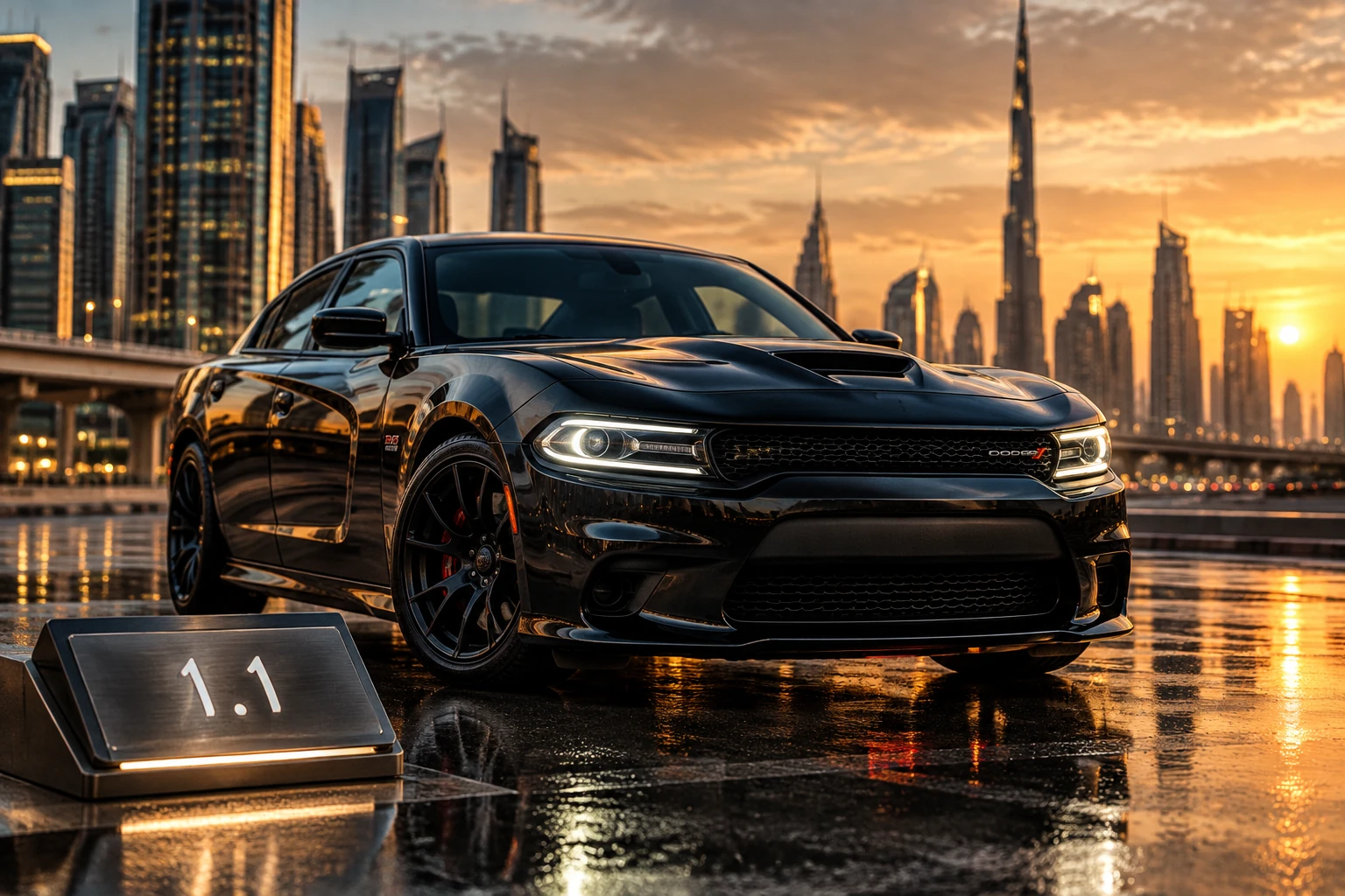 Rent Dodge Charger 2023 in Jumeirah Dubai