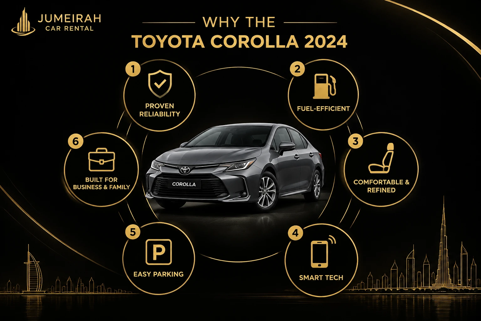 Why Choose Toyota Corolla 2024 in Dubai - 6 Key Reasons