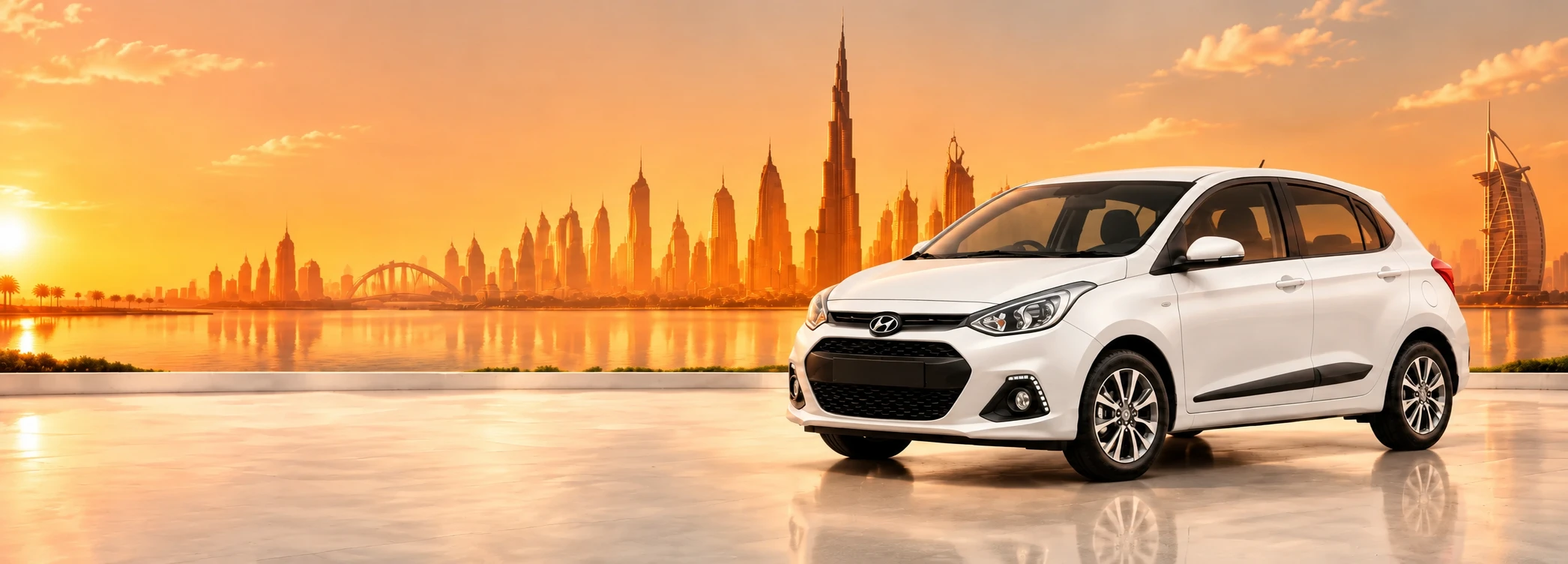 Hyundai Grand i10 rental in Dubai from AED 59 per day